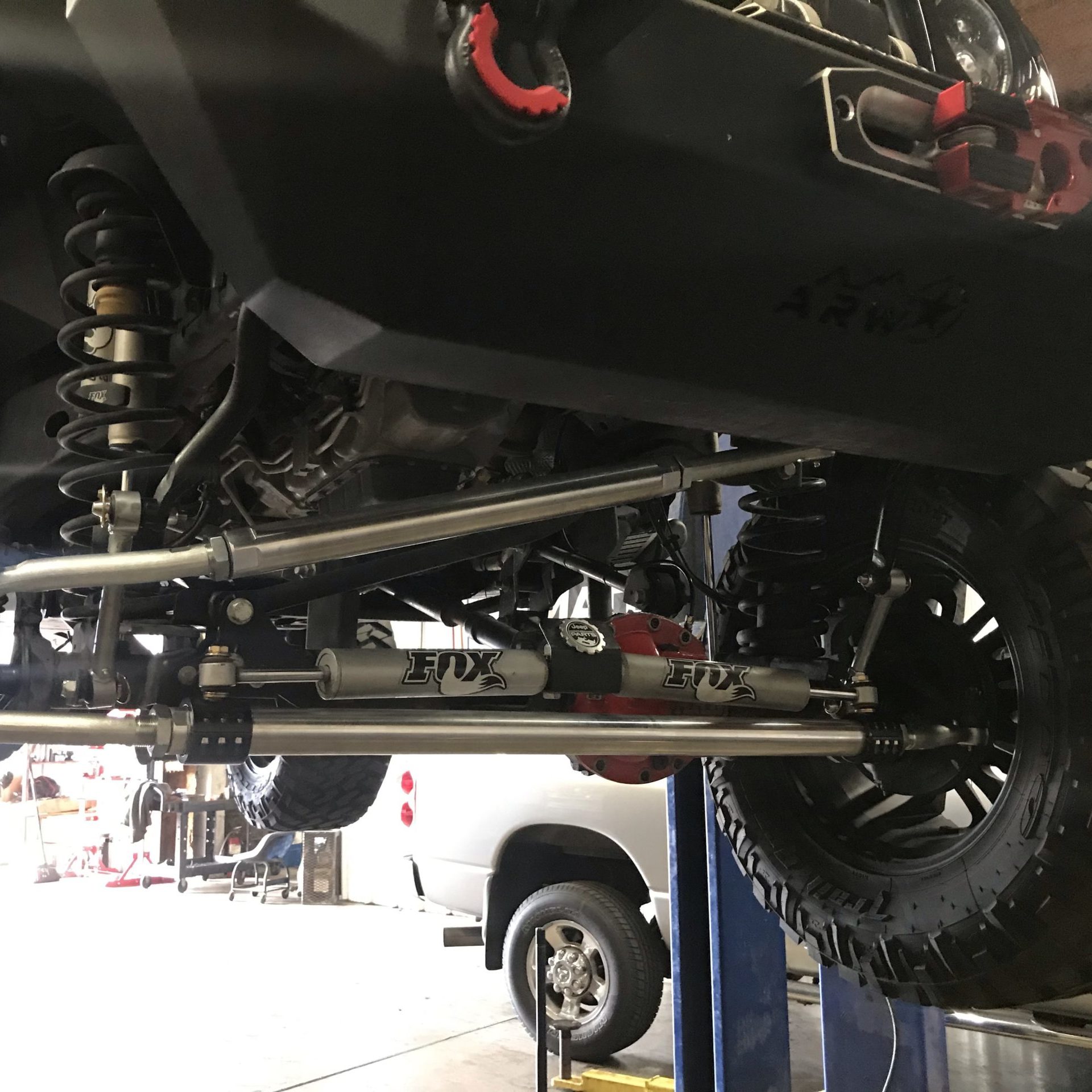 Custom suspension and differential