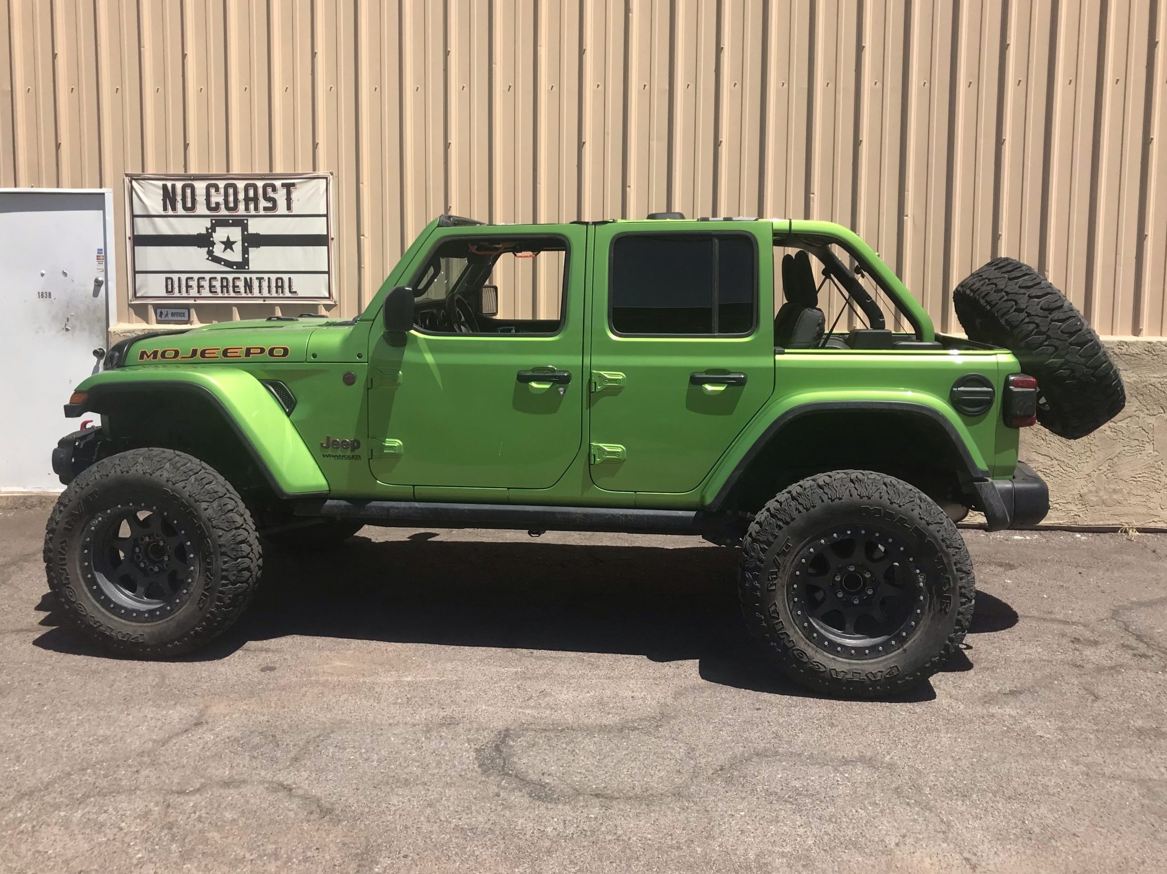 Green Custom Jeep